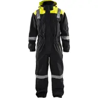 Blakläder Shell overall 67861977 | Zwart/High-Vis Geel | Maat 50 - 7330509423714