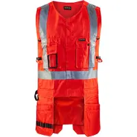 Blakläder 3027-1804 Werkvest High vis High Vis Rood maat M heren