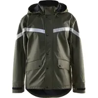 Blakläder Regenjas LEVEL 2 43052003 | Army Groen | Maat L - 7330509569016