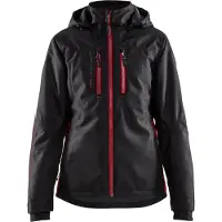 Blakläder 4972-1977 Dames lichtgewicht winterjas Zwart/Rood maat M dames