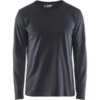 Blakläder 3500-1042 T-shirt lange mouw Donkergrijs maat XXXL heren