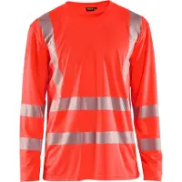Blakläder UV-T-Shirt lange mouw High-Vis 33851013 | High-Vis Rood | Maat M - 7330509524107