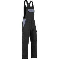 Blakläder 2665-1210 Industrie Bretelbroek Zwart/Grijs maat C44 heren