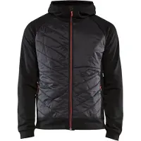 Blakläder 3463-2526 Hybride sweater Zwart/Rood maat XXXL heren