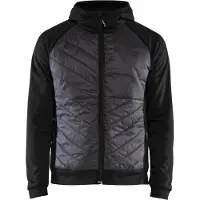 Blakläder 3463-2526 Hybride sweater Zwart/Donkergrijs maat XS heren