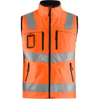 Blakläder 3049-2517 Softshell vest High Vis High Vis Oranje maat XS heren