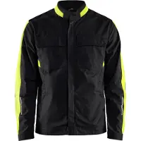 Blakläder Industrie jack stretch 44441832 | Zwart/High-Vis Geel | Maat 4XL - 7330509761311