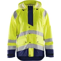 Blakläder Regenjas High-Vis LEVEL 3 43272005 | High-Vis Geel/Marineblauw | Maat XL - 7330509659496