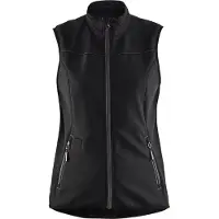 Blakläder Dames softshell bodywarmer 38512516 | Zwart/Donkergrijs | Maat 3XL - 7330509647813