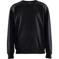 Blakläder 3580-1158 Sweatshirt bi-colour Zwart/Medium grijs maat 4XL heren