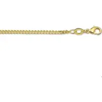 The Jewelry Collection Ketting Gourmet 2,0 mm - Double 10/000