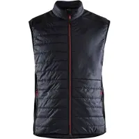 Blakläder Gevoerde bodywarmer 38632030 | Zwart/Rood | Maat 3XL - 7330509818268