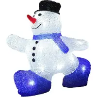 Deuba LED Kerstversiering Sneeuwpop