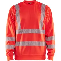 Blakläder 3562-2538 High vis Sweatshirt High Vis Rood maat XXXL heren