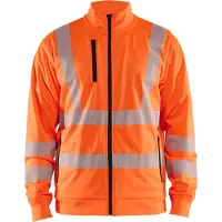 Blakläder High-Vis Sweatshirt met rits 35632538 | High-Vis Oranje | Maat 3XL - 7330509832240