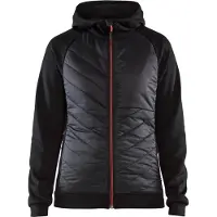 Blakläder 3464-2526 Dames hybride sweater Zwart/Rood maat XL dames