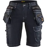 Blakläder Dames Short Denim Stretch X1900 79921141 | Marineblauw/Zwart | Maat 48 - 7330509656761