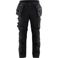Blakläder Werkbroek met stretch 17901370 | Zwart/Zwart | Maat C56 - 7330509868553