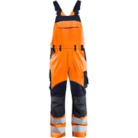 Blakläder Multinorm inherent bretelbroek 28891513 | High-Vis Oranje/Marineblauw | Maat 52 - 7330509721292