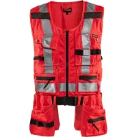 Blakläder 3032-1804 Werkvest High Vis High Vis Rood maat XXL heren