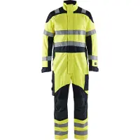Blakläder 6089-1512 Multinorm overall Inherent High Vis Geel/Marineblauw maat C62 heren