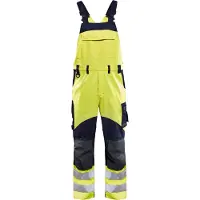 Blakläder 2889-1512 Multinorm bretelbroek Inherent High Vis Geel/Marineblauw maat C46 heren