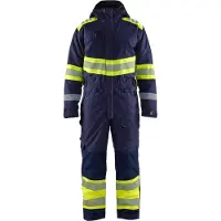Blakläder 6720-1977 Winter Overall High Vis Marine/High Vis Geel maat L heren