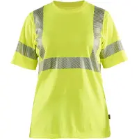 Blakläder 3502-2537 Dames T-shirt High Vis High Vis Geel maat XXXL dames
