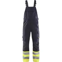Blakläder 2888-1512 Bretelbroek Multinorm Inherent Klasse 1 Marine/High Vis Geel maat C50 heren