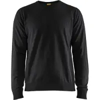 Blakläder Gebreide pullover 35901073 | Zwart | Maat XL - 7330509768655
