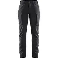 Blakläder 7177-2513 Dames softshell service winterwerkbroek - Zwart - C36