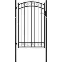 vidaXL Tuinpoorten EMMEN 104 x 106 cm Vergrendelbaar