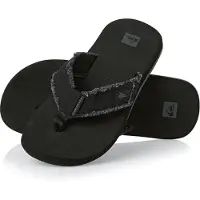 Quiksilver Teenslippers 'Monkey Abiss' zwart