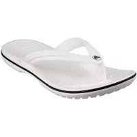 Crocs Teenslippers 'Crocband' zwart / wit