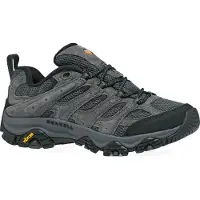 Merrell - Heren wandelschoenen - Moab 3 Granite voor Heren van Gerecyclede materialen - Maat 43,5 - Grijs