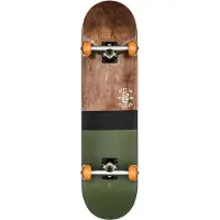 Globe G2 Half Dip 2 Skateboard - Dark Maple Hunter Green