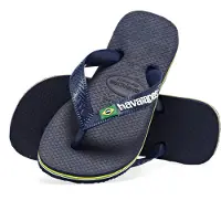 Havaianas Brasil Logo Kids Navy - Wit 31-32
