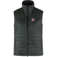 Fjällräven Expedition X-Lätt Vest Dames, zwart S 2022 Kunstvezel bodywarmers