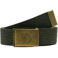 Fjällräven Canvas Brass Belt 4 cm Kledingriem - Mountain Grey