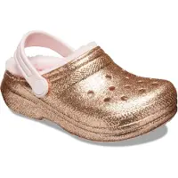 Crocs Classic Glitter Kinderen Sandalen - Gold/barely Pink