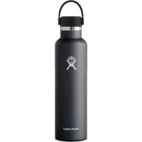 Hydroflask 24 OZ Standard Mouth Flex Cap (Maat - 0,7 L, Kleur - BLACK)