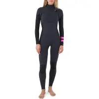 Hurley Plus 4/3 Mm Dames Wetsuit Van Neopreen Met Lange Mouwen En Rits Op De Borst