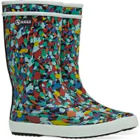 Aigle Regenlaars Kids Lolly Pop Theme Terrazzo-Schoenmaat 30