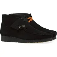 Clarks Veterschoen 'Wallabee Boot' zwart