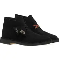 Clarks Veterschoen 'Desert Boot' zwart