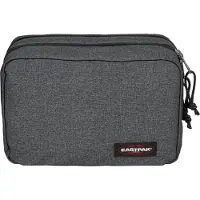 Eastpak Toilettas 'Mavis' grijs gemêleerd / rood / zwart / wit