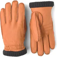 Hestra - Wandel- en bergsportkleding - Deerskin Primaloft Rib Cork voor Heren - Maat 8 - Bruin