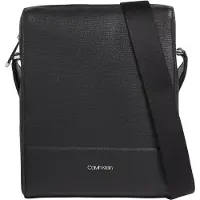 Calvin Klein Zwarte Polyurethaan Schoudertas voor Mannen