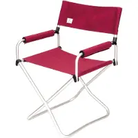 Snow Peak - Kampeertafels en -stoelen - Folding Chair Red voor Unisex van Aluminium - Rood