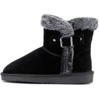Gooce Snowboots 'Nicky' grijs / zwart